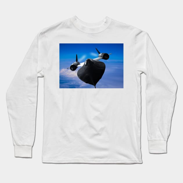 On the edge of space Long Sleeve T-Shirt by SteveWard